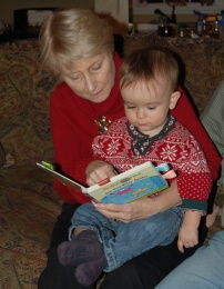 Reading with Grandma